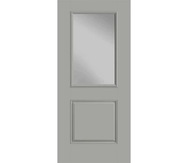 Gainesville Half Light 1 Panel Fiberglass Entry Door