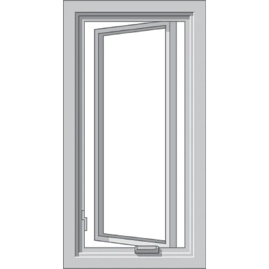 Gainesville Pella Hurricane Shield Series Vinyl Casement Window