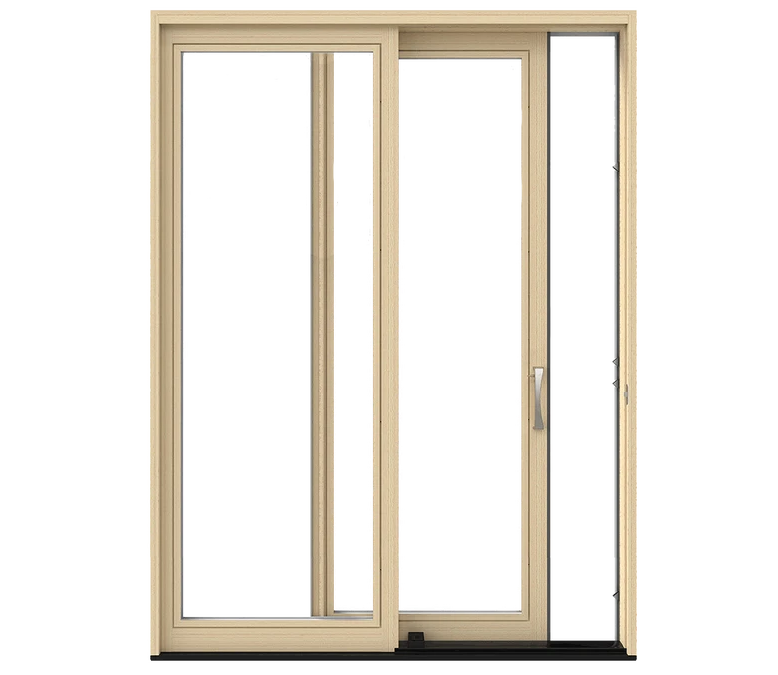 Gainesville Pella Lifestyle Series Wood Sliding Patio Doors